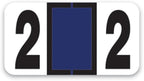 File Right Number Labels Roll – Color-Coded Numeric Filing Labels, 1-5/8" × by Unknown