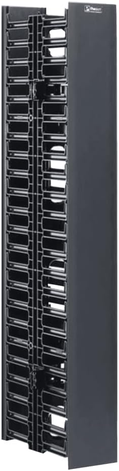 Panduit WMPV45E Vertical Cable Management, Black