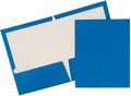 JAM PAPER Laminated Two Pocket Glossy Folders by JAMPaper