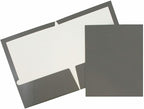JAM PAPER Laminated Two Pocket Glossy Folders by JAMPaper