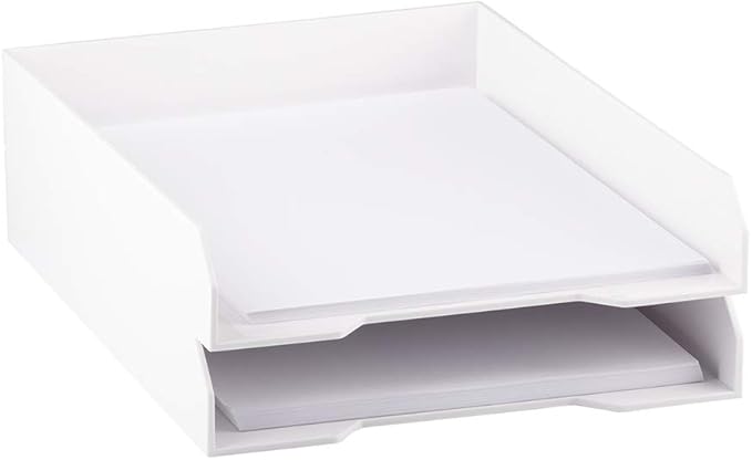 JAM PAPER Stackable Paper Trays - Image 3