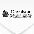 Custom Floral Address Stamp | Choose from 12 Designs | Multiple Ink Color - Image 2