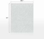 LUXPaper 8.5" x 11" Paper | Letter Size | Blue Parchment | 60lb. Text | 250 Qty - Image 2