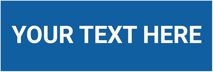Basic Custom Personalizable Wall or Door Sign | Your Custom Message | Enter - Image 5