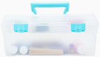artbin 6937ag essentials lift-out tray box, portable art, main product view