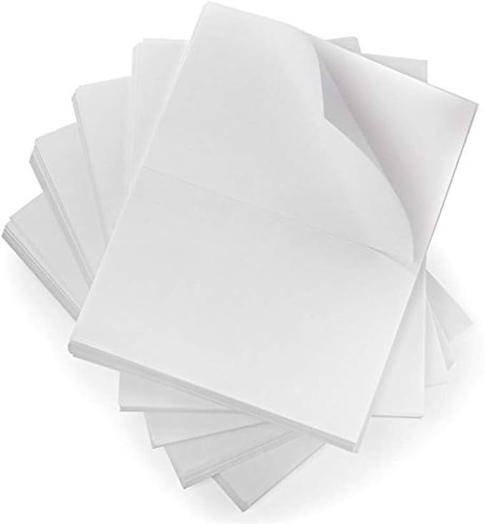 8.5" x 5.5" Half Sheet Self Adhesive Shipping Labels - Image 2