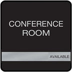NapTags Conference Room Slider Signs by NapTags