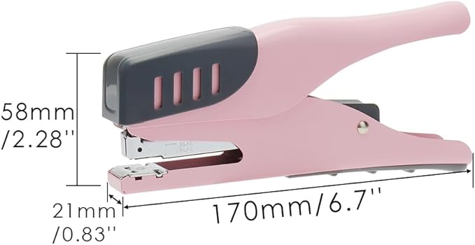 XiowDow Pink Stapler Cute Plier Staplers - Image 6
