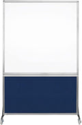 DivideWrite Mobile Whiteboard | Double Sided Dry Erase Board | Portable Office by VERSARE