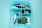 artbin super satchel double deep, 8-compartment craft box, view 10