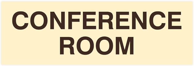 Signs ByLITA Basic Conference Room Sign by SignsByLITA