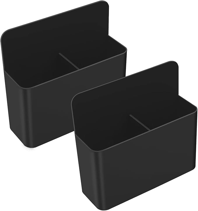MoKo Pack of 2 Magnetic Dry Erase Marker Holder, Pen Pencil Holder Storage by MoKo
