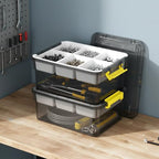 40qt stackable storage bins with lids trays craft, package contents