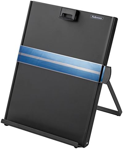 fellowes kopy-aid black letter copyholder (11053), 11.4" x shown in use