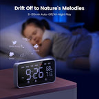 dekala bed shaker loud alarm clock for heavy on a desk or shelf