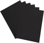 LUXPaper 9" x 12" Presentation Folders | Two Pocket | Black Linen | 100lb. - Image 7