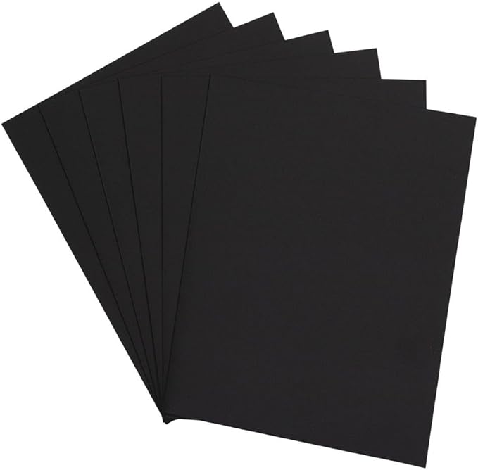 LUXPaper 9" x 12" Presentation Folders | Two Pocket | Black Linen | 100lb. - Image 7