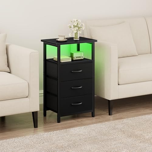 vagusicc night stand set 2 with charging station, package contents