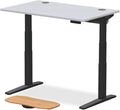 UPLIFTDESK V3 2-Leg White Laminate Wood Standing Desk – Adjustable Height by UPLIFTDESK