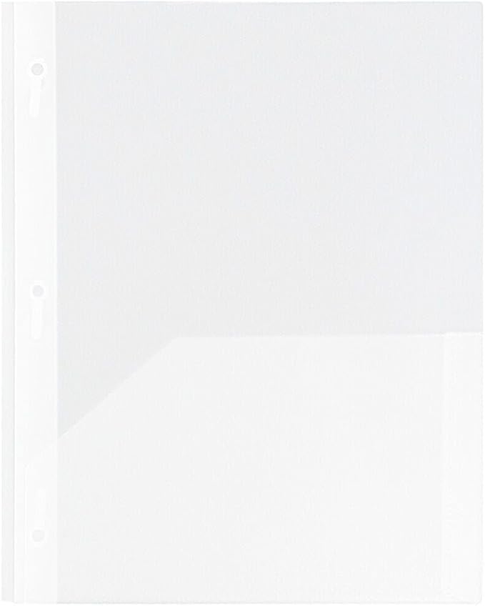 JAM PAPER Plastic Color Pop Folders - Image 4