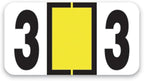 File Right Number Labels Roll – Color-Coded Numeric Filing Labels, 1-5/8" × by Unknown