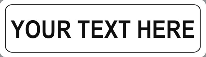 BuildASign Personalized Custom Street Sign – Aluminum Road Sign by CustomForMe