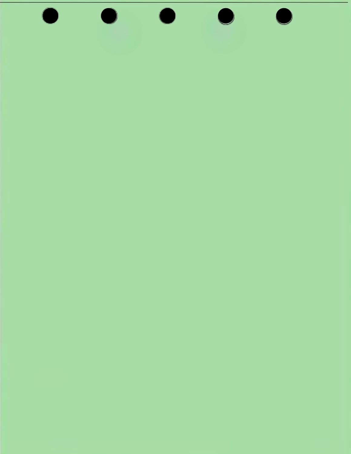 Limited Papers Writing and Copy Paper, Variation of Colors 8.5" x 11", 5 Hole