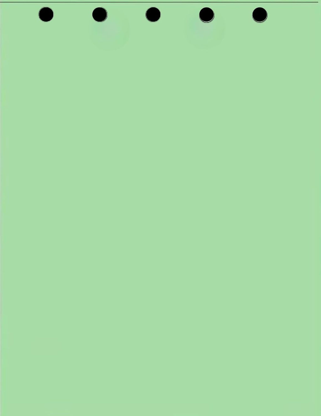 Limited Papers Writing and Copy Paper, Variation of Colors 8.5" x 11", 5 Hole