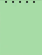 Limited Papers Writing and Copy Paper, Variation of Colors 8.5" x 11", 5 Hole by Limited+Papers