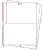 BESTEASY 200 Round Corner Half Sheet Self Adhesive Shipping Labels - Image 6