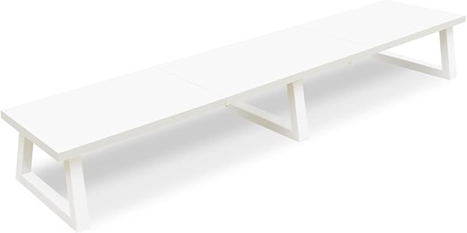 TEAMIX White Dual Monitor Riser by TEAMIX