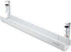 StarTech.com Under Desk Cable Management Tray, Length Adjustable, Clamp-On by StarTech