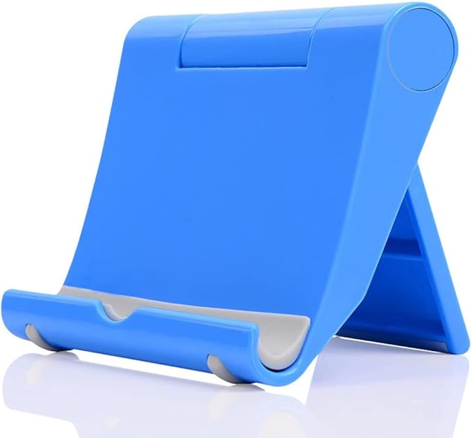 JUSDIQIR Cell Phone Stand for Desk Foldable Cell Phone Holder Desk Tablet by JUSDIQIR