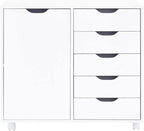 Naomi Home Amy 5-Drawer Craft & Office Storage Cabinet - Image 4