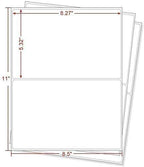 BESTEASY Round Corner Half Sheet Self Adhesive Shipping Labels - Image 6