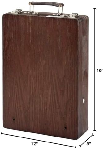 kingart adjustable wood table sketchbox easel, premium beechwood, view 11
