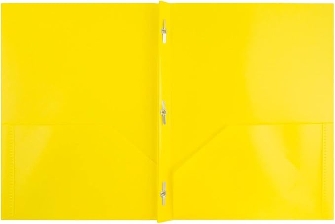 JAM PAPER Plastic Color POP Folders - Image 7