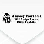Custom Floral Address Stamp | Choose from 12 Designs | Multiple Ink Color - Image 2