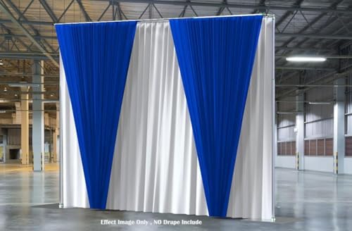 Adjustable Backdrop Stand Pipe Kit Heavy Duty Quick Set Up for Wedding&Pa...