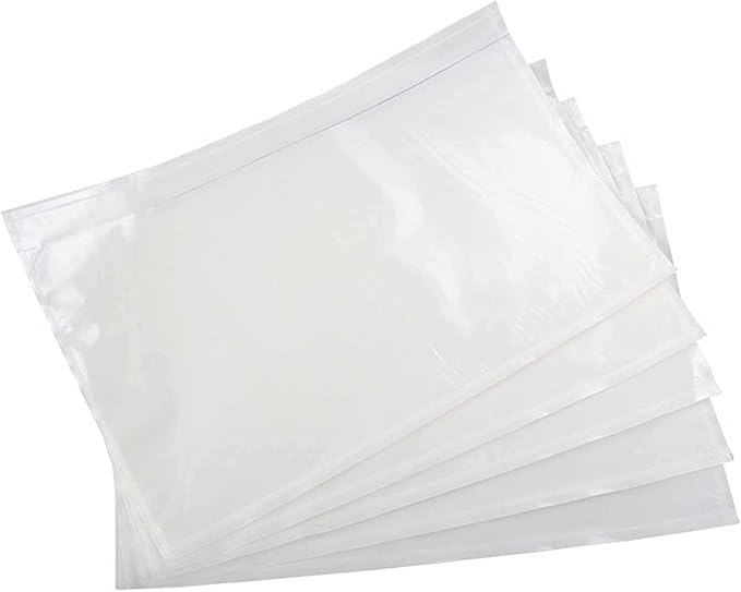 BEUYI Clear 7.5'' x 5.5'' Packing List Envelopes, Shipping Label Pouches/Sleeves by BEUYIwarehouse