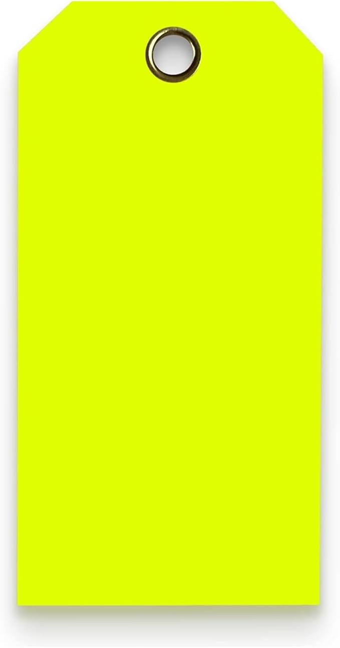 Tags 4 Less 15 Mil Waterproof Plastic Tags, Outdoor Tagging, Equipment Labeling by Tags+4+Less%2C+LLC