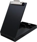 Saunders Metal Clipboard with Storage, Letter Size Paper Organizer, Steel Clip - Image 10