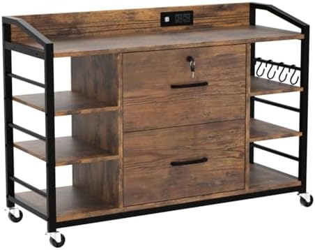 sedeta 44" file cabinet with lock, filing cabinet, main product view