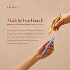 MESMOS 3pcs High End Luxury Congratulations Gifts for Women, Job Promotion Gifts for Women, Thank You Gift for Teacher, Employees, Coworkers, Mentors & Managers German-Ink & 1mm Swiss-Tip Luxury Pen.