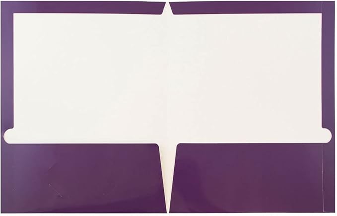 JAM PAPER Laminated Two Pocket Glossy School Folders - Image 4