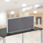 OBEX Acoustical Free Standing Privacy Screen, Cubicle Accessories Desk Privacy - Image 6