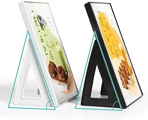 ECKEK ABS Plastic Sign Holder，Menu Displays L Shape Sign Stand - Image 5