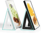 ECKEK ABS Plastic Sign Holder，Menu Displays L Shape Sign Stand - Image 5