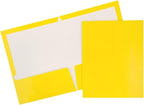 JAM PAPER Laminated Two Pocket Glossy School Folders - Image 8