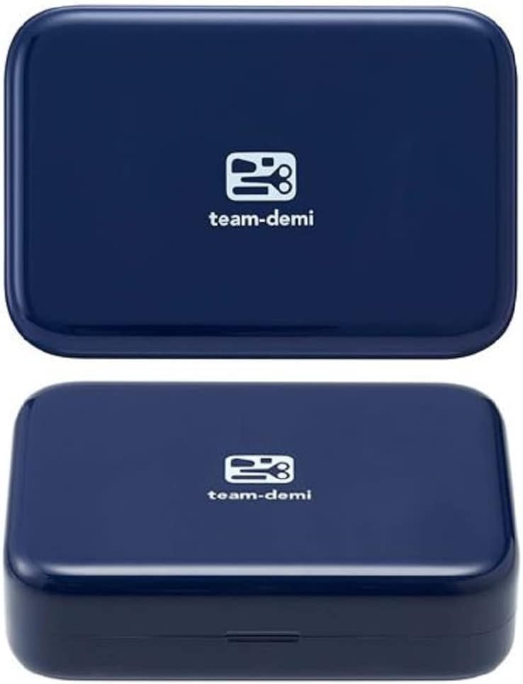 Plus Stationery Kit Navy (Scissors, stapler, tape, liquid glue, cutter, ruler...
